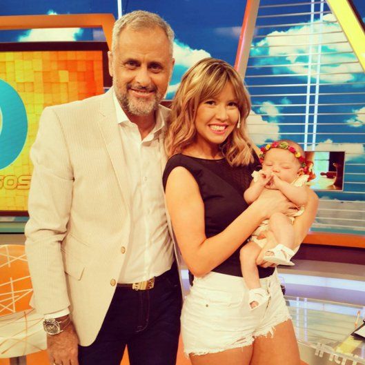 El día que le presentó su hija a Jorge Rial.