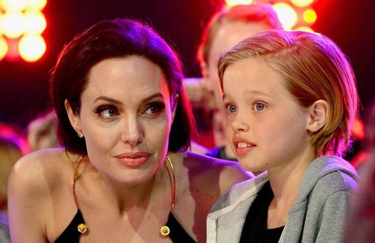 Las fotos de la hija de Brad y Angelina en medio del cambio de sexo