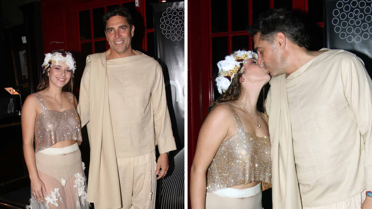 Matías Alé y Martina Vignolo se llevan 24 años. Matías Alé y Martina Vignolo se llevan 24 años.