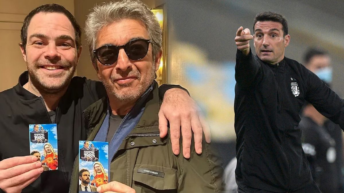 Lionel Scaloni bancó a la película Argentina