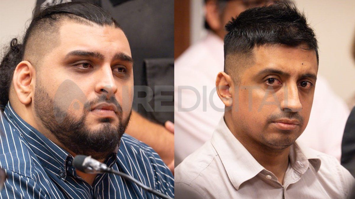 Ruffino (izquierda) y Kaipl (derecha) recibieron distintas penas por su participación en el homicidio de Hugo Oldani.&nbsp;