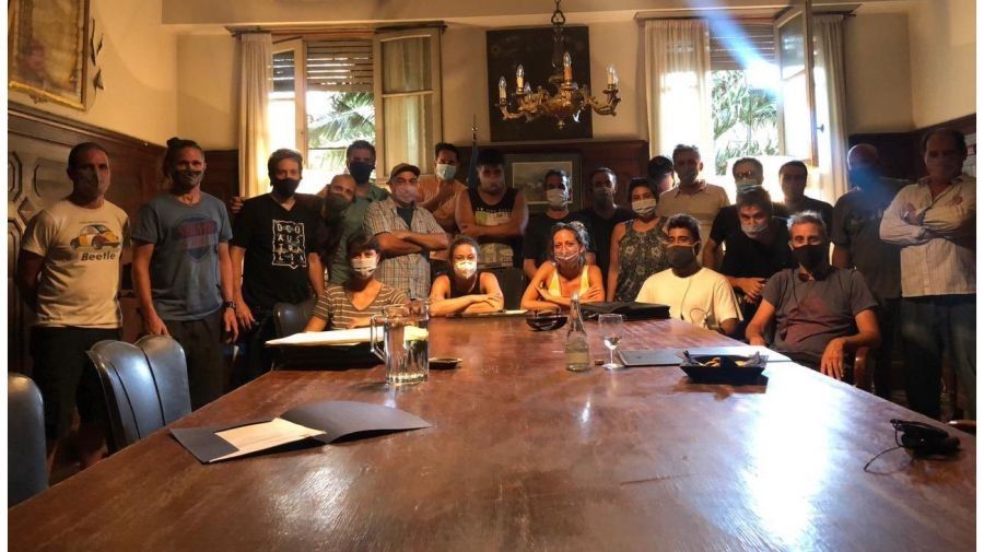 EL ÚLTIMO DÍA DE DANIEL BARONE EN POLKA FUE EL FINAL DE LAS GRABACIONES DE EL TIGRE VERÓN 2