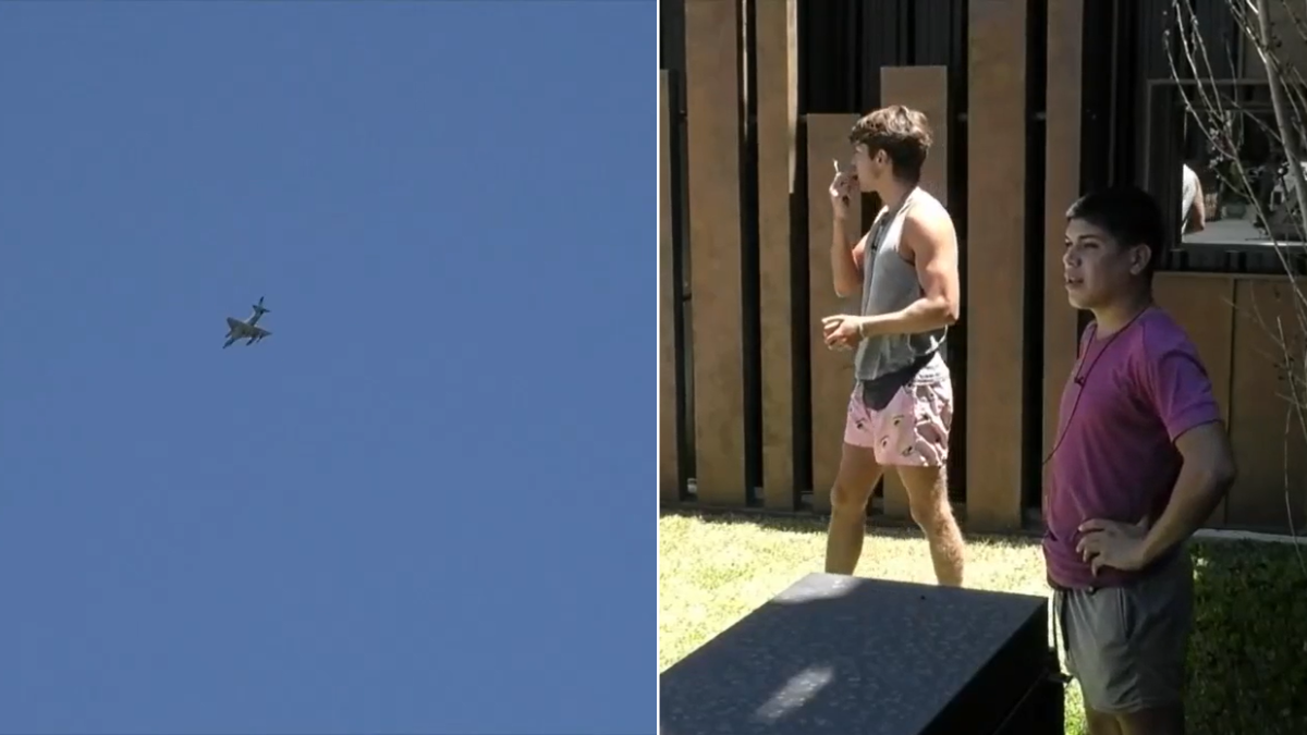 Gran Hermano: estallaron las teorías al ver los aviones de las Fuerzas Aéreas