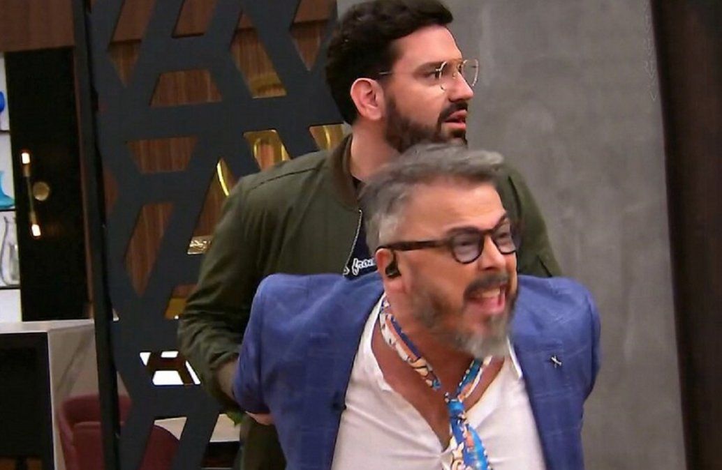 Donato de Santis se puso furioso por un error en MasterChef Celebrity