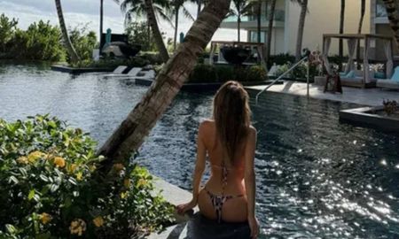 Pampita deslumbró en México en microbikini de animal print. Pampita deslumbró en México en microbikini de animal print.