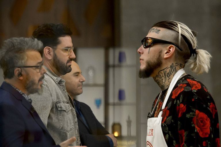 El desplante de Alex Caniggia a Germán Martitegui.