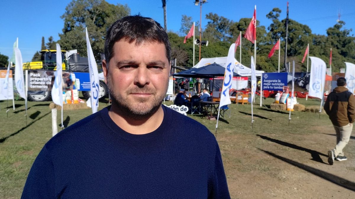 El director nacional de Lechería, Sebastián Alconada.