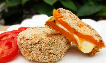 Cómo hacer viandas para el trabajo: la receta de milanesas de calabaza rellenas Cómo hacer viandas para el trabajo: la receta de milanesas de calabaza rellenas