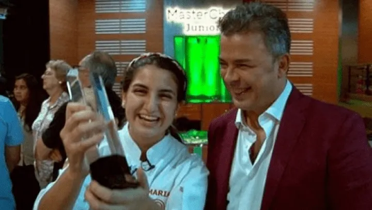 María Sassola ganó MasterChef Junior en 2015. María Sassola ganó MasterChef Junior en 2015.