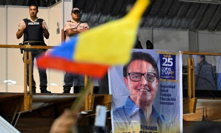Cierre de campañas con tiros e intimidaciones en Ecuador Cierre de campañas con tiros e intimidaciones en Ecuador