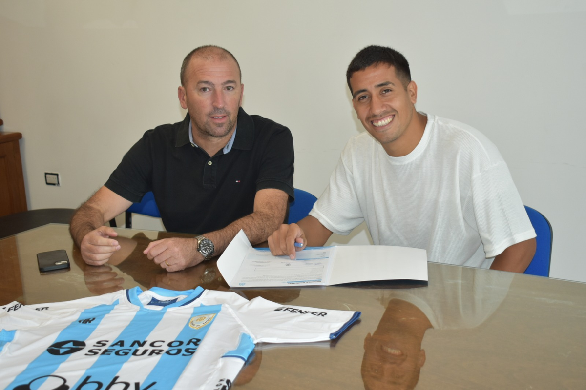 Franco Nicolás Quiroz se sumó a Atlético Rafaela.