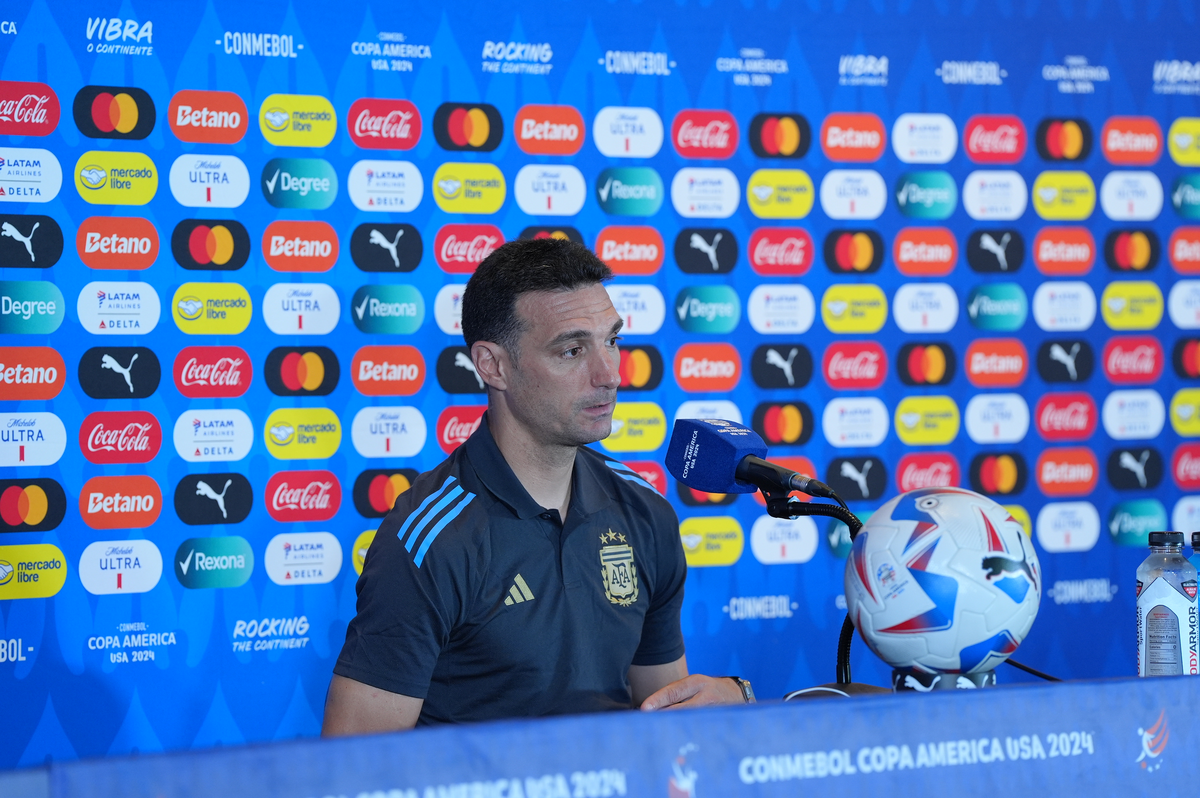 Lionel Scaloni ante la pregunta de AIRE: Estamos en un buen momento.