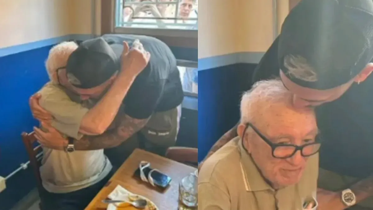 El encuentro entre Leandro Paredes y Ramón Maddoni