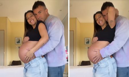 Sol Pérez y Guido Mazzoni, su esposo. Sol Pérez y Guido Mazzoni, su esposo.