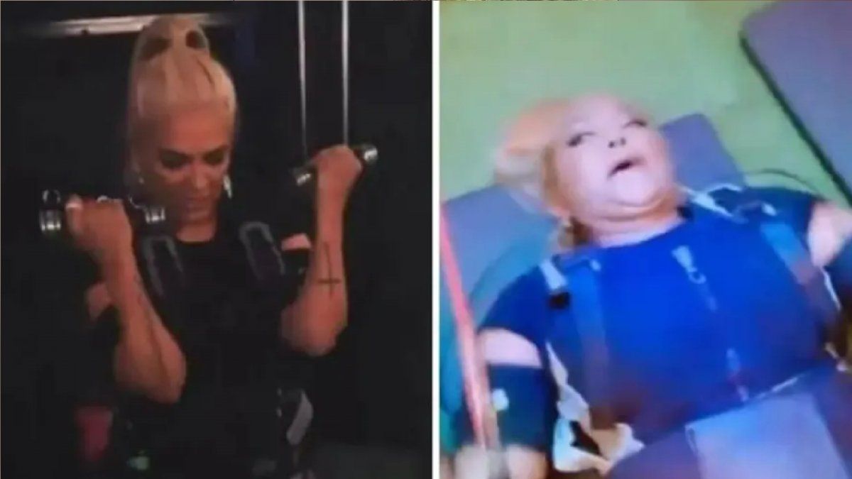 La Bomba mostró su exigente rutina para negar que se hizo una bariátrica