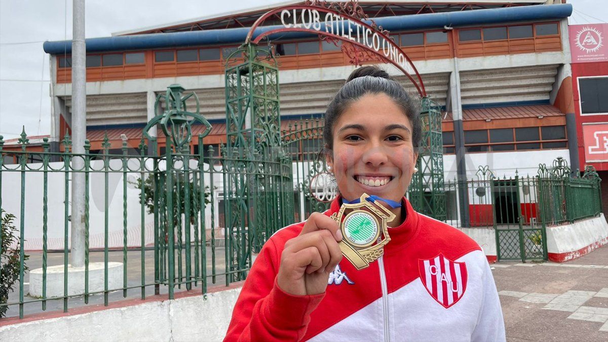Habló Aldana Villalba, goleadora de Unión y campeona de la Copa Santa Fe: Todo sacrificio tiene recompensa