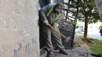 Derrumbe del búnker de drogas 50 en Rosario: 
