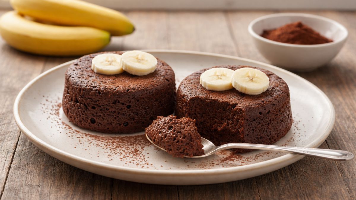 Con solo dos ingredientes básicos podés lograr una textura tipo brownie.