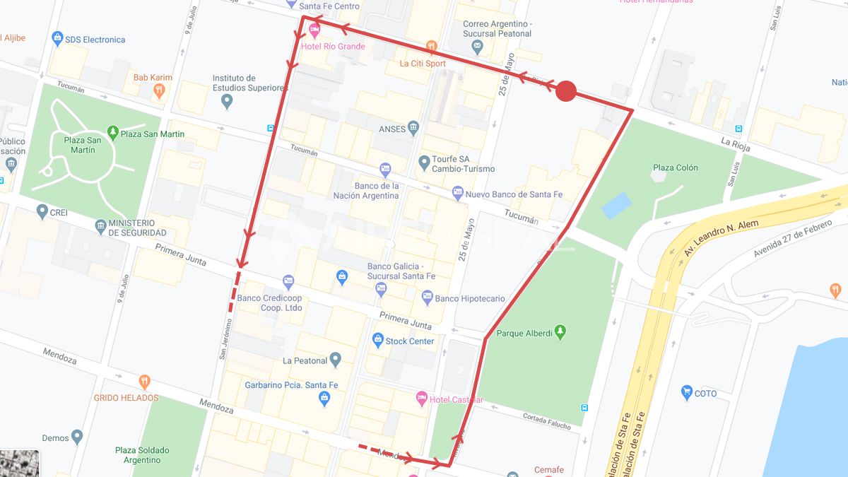 Cómo fue el recorrido de los delincuentes que mataron a Oldani en pleno centro santafesino