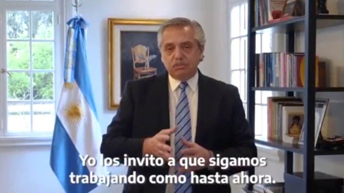 El presidente Alberto Fern&aacute;ndez anunci&oacute; la pr&oacute;rroga del aislamiento social
