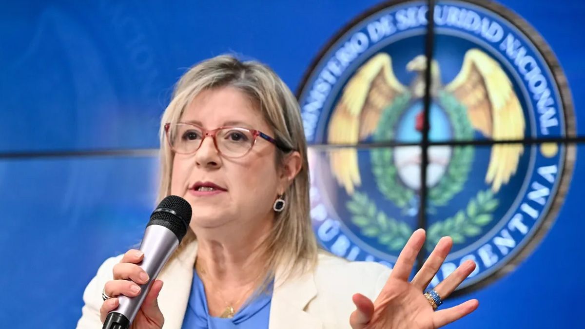La ministra de Seguridad Nacional