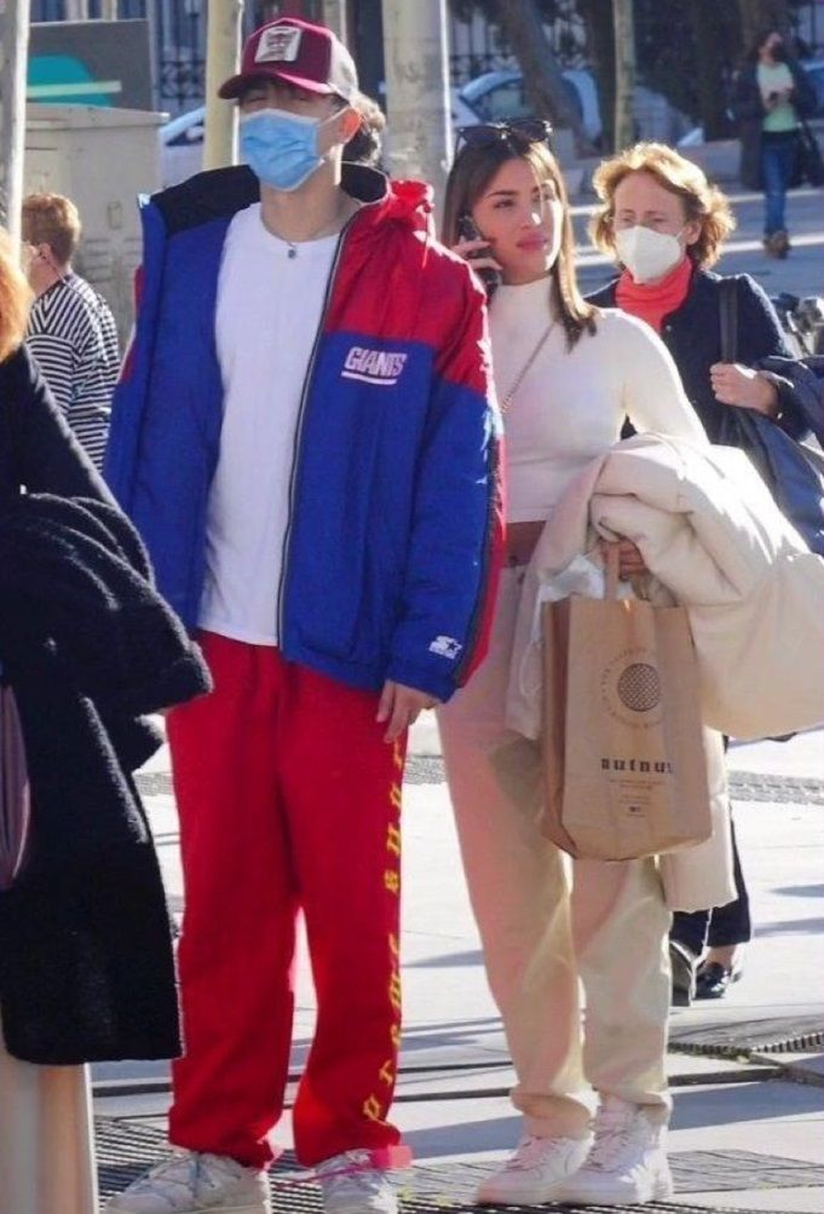 Agustina y Rusherking fueron vistos paseando por España