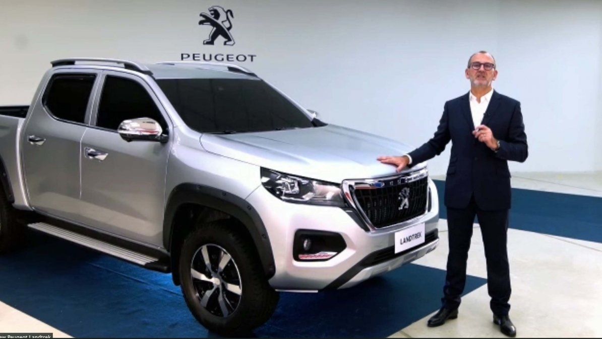La presentación de la Peugeot Landtrek en México.