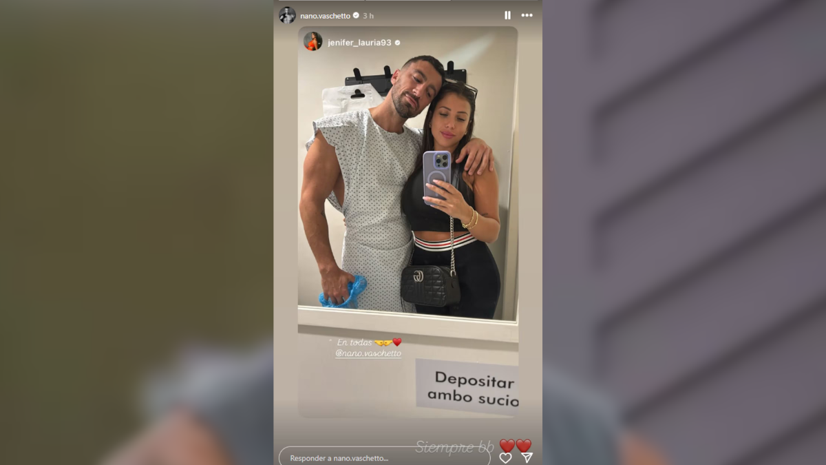 El posteo de Jenifer Lauría tras el accidente sexual de Nano que el reposteó. El posteo de Jenifer Lauría tras el accidente sexual de Nano que el reposteó.