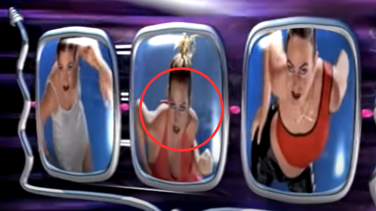 Carolina Losada partició en el video de "Como es posible que a mi lado" de Luis Miguel.