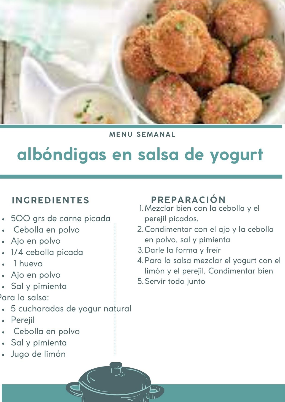El paso a paso para hacer albóndigas en salsa de yogurt. El paso a paso para hacer albóndigas en salsa de yogurt.