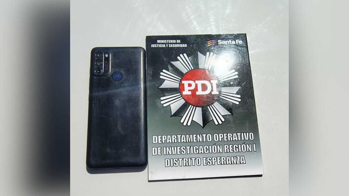El celular de Strada fue recuperado el pasado 29 de septiembre por agentes de la PDI en Monte Vera. 