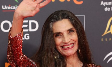 Así luce Ángela Molina.&nbsp;
