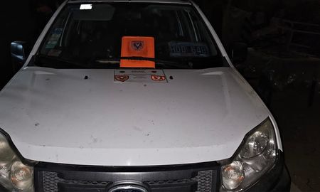 El vehículo fue recuperado tiempo despues del robo El vehículo fue recuperado tiempo despues del robo