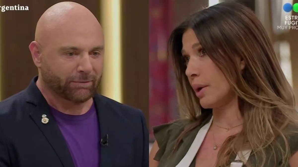 MasterChef Celebrity 3: Martitegui calló a Catherine Fulop y fue cuestionado en las redes