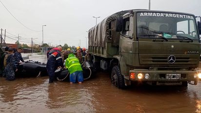 Zárate fue declarada zona de catástrofe tras el temporal: hay tres muertos y más de 5.000 viviendas afectadas