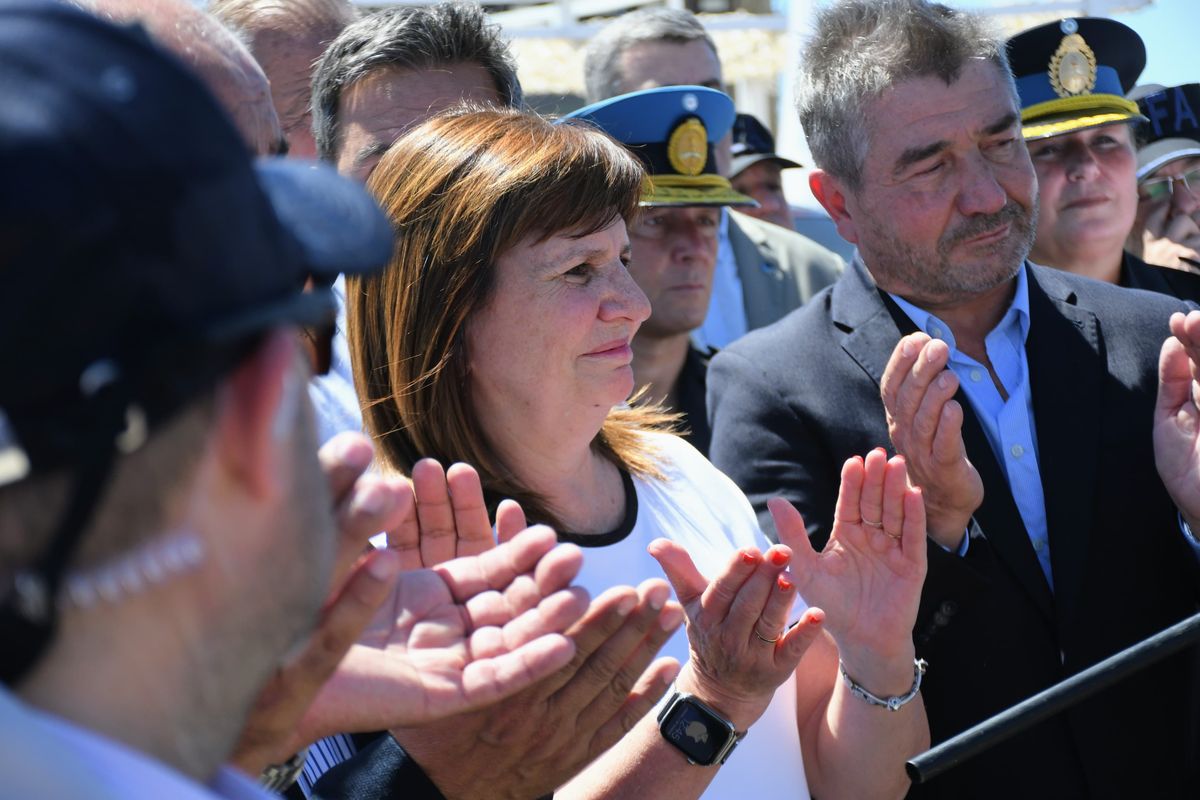 Patricia Bullrich, ministra de Seguridad de la Nación. Patricia Bullrich, ministra de Seguridad de la Nación.