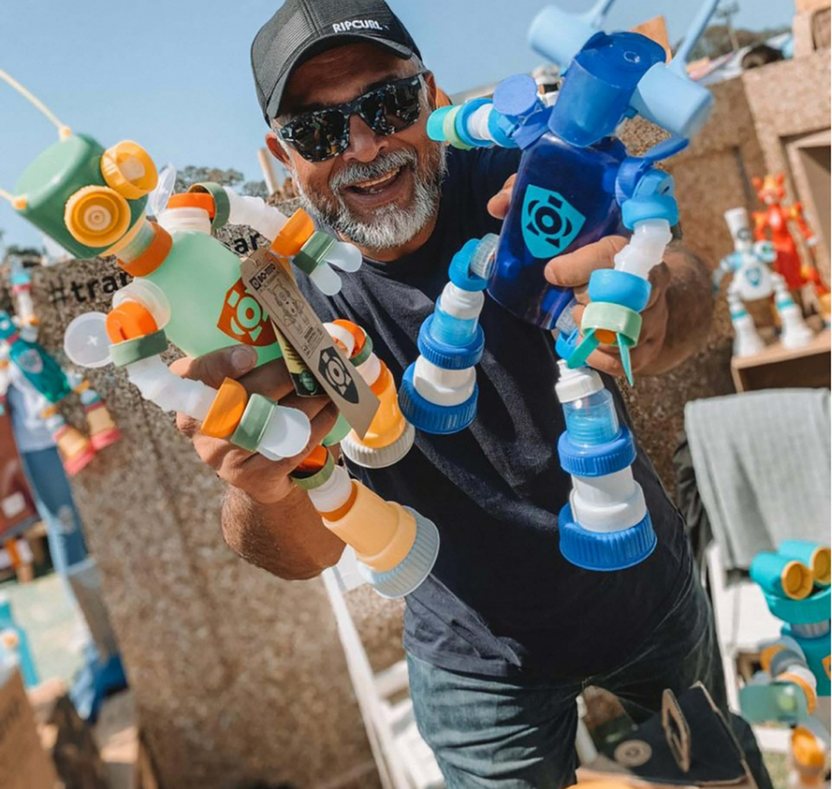 José María Rodriguez, uno de los creadores del emprendimiento de Juguetes Sustentables. 