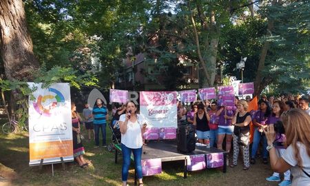 agrupaciones feministas reclamaron justicia por la muerte de daniela cejas agrupaciones feministas reclamaron justicia por la muerte de daniela cejas