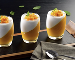 Postre de gelatina light de durazno y yogurth. Postre de gelatina light de durazno y yogurth.
