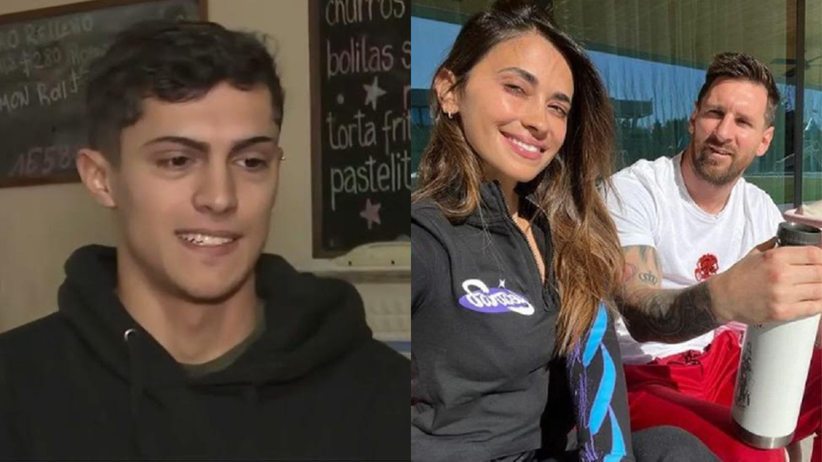 Habló el cadete que llevó churros a lo de Lionel Messi: "Nunca sospeché que iba a lo de Messi". Habló el cadete que llevó churros a lo de Lionel Messi: "Nunca sospeché que iba a lo de Messi".