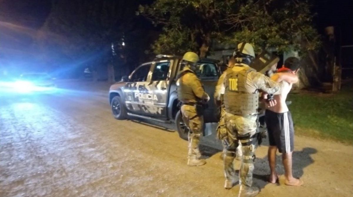 El agresor cuando fue detenido por la Tropa de Operaciones Especiales.&nbsp;