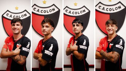 Colón le firmó contrato profesional a cuatro jugadores surgidos del club: ¿Quiénes son?