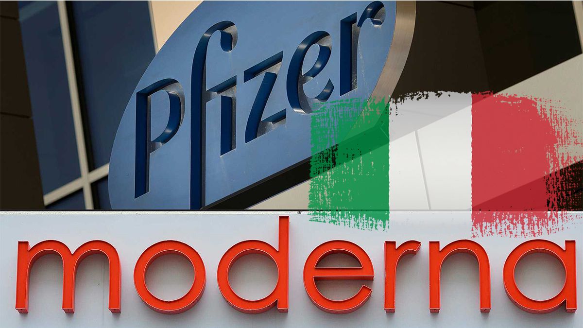 Preocupación en Italia por las demoras en la vacunación contra el covid.