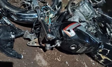 Así quedó una de las motociclistas involucradas en el accidente fatal en Las Casuarinas. Así quedó una de las motociclistas involucradas en el accidente fatal en Las Casuarinas.