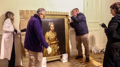 Retrato de dama: el cuadro nazi hallado en Mar del Plata quedó bajo custodia de la Corte Suprema