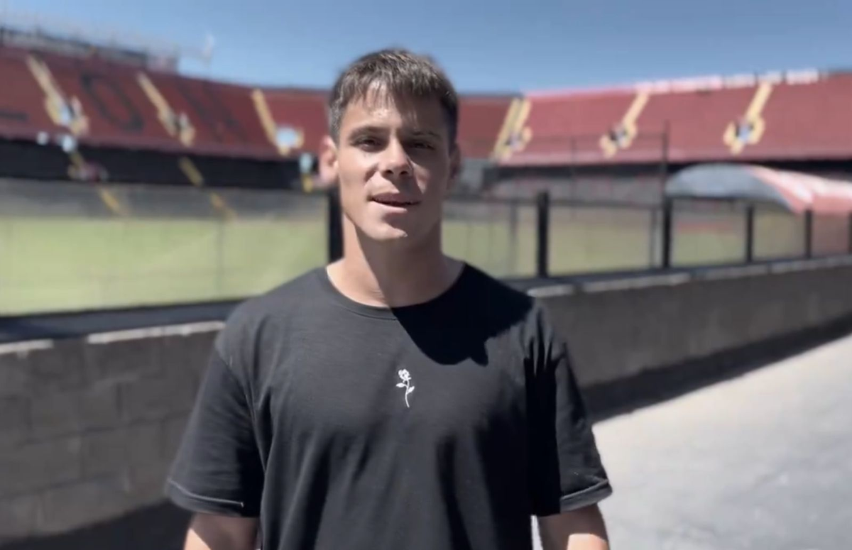 Colón presentó a su nuevo refuerzo para este 2024: Nicolás Talpone.