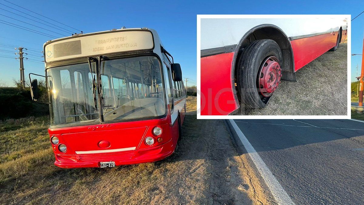 Cambiaba un neumático en Circunvalación Oeste