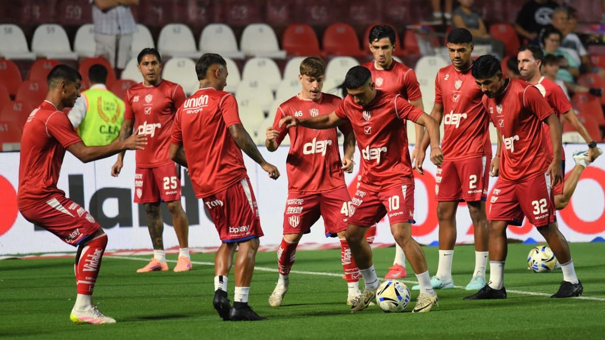 El precalentamiento de los titulares de Unión