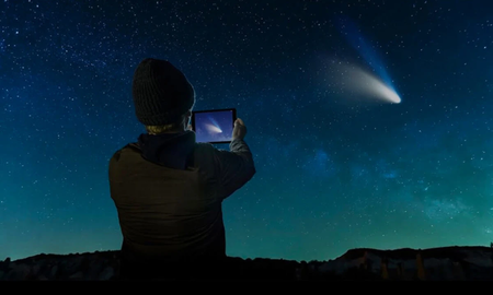 Cómo ver el cometa verde desde Santa Fe: ¿se necesita telescopio o binoculares para verlo? Cómo ver el cometa verde desde Santa Fe: ¿se necesita telescopio o binoculares para verlo?