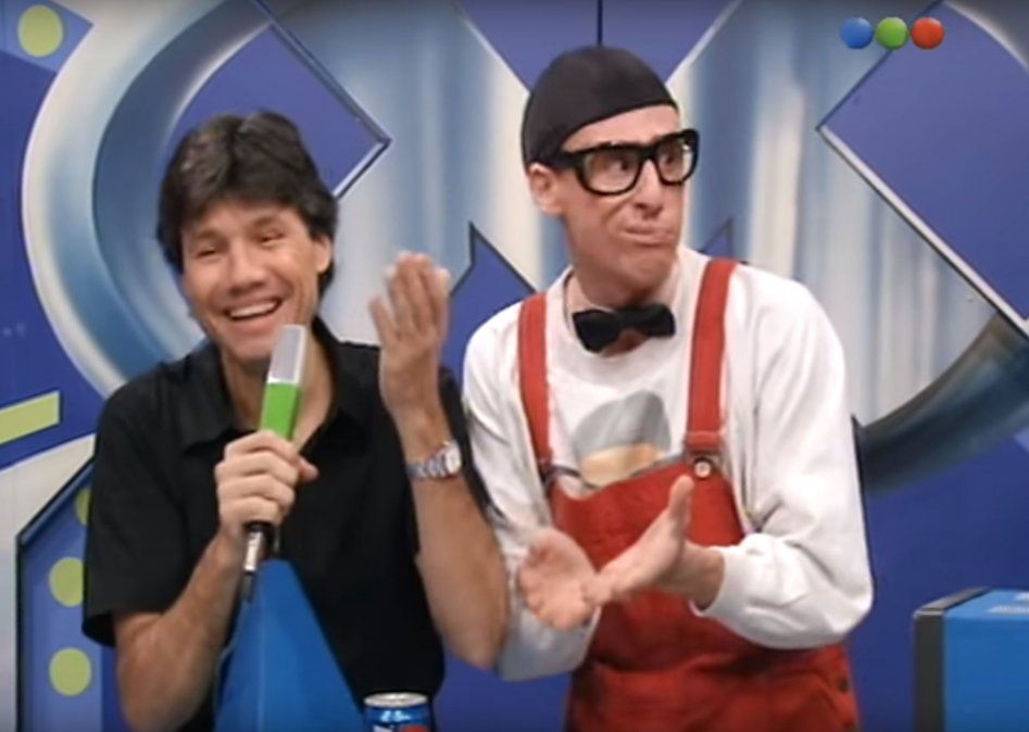 Lionel Campoy fue uno de los tocados por la varita de Marcelo Tinelli. La rompió en más de un programa junto a él